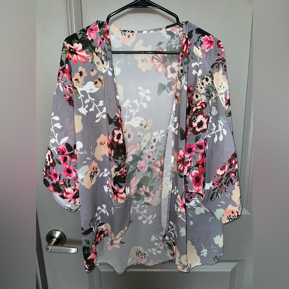 Floral Kimono Robe